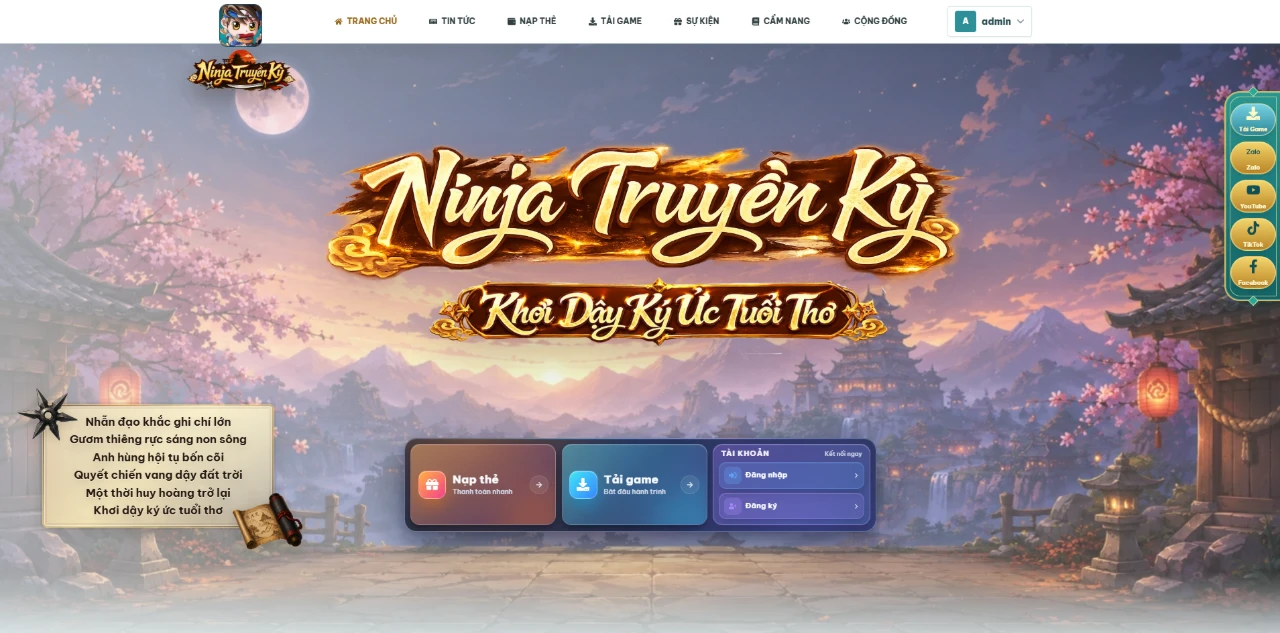 Hướng Dẫn Đăng Ký Tài Khoản NINJA PRIVATE
